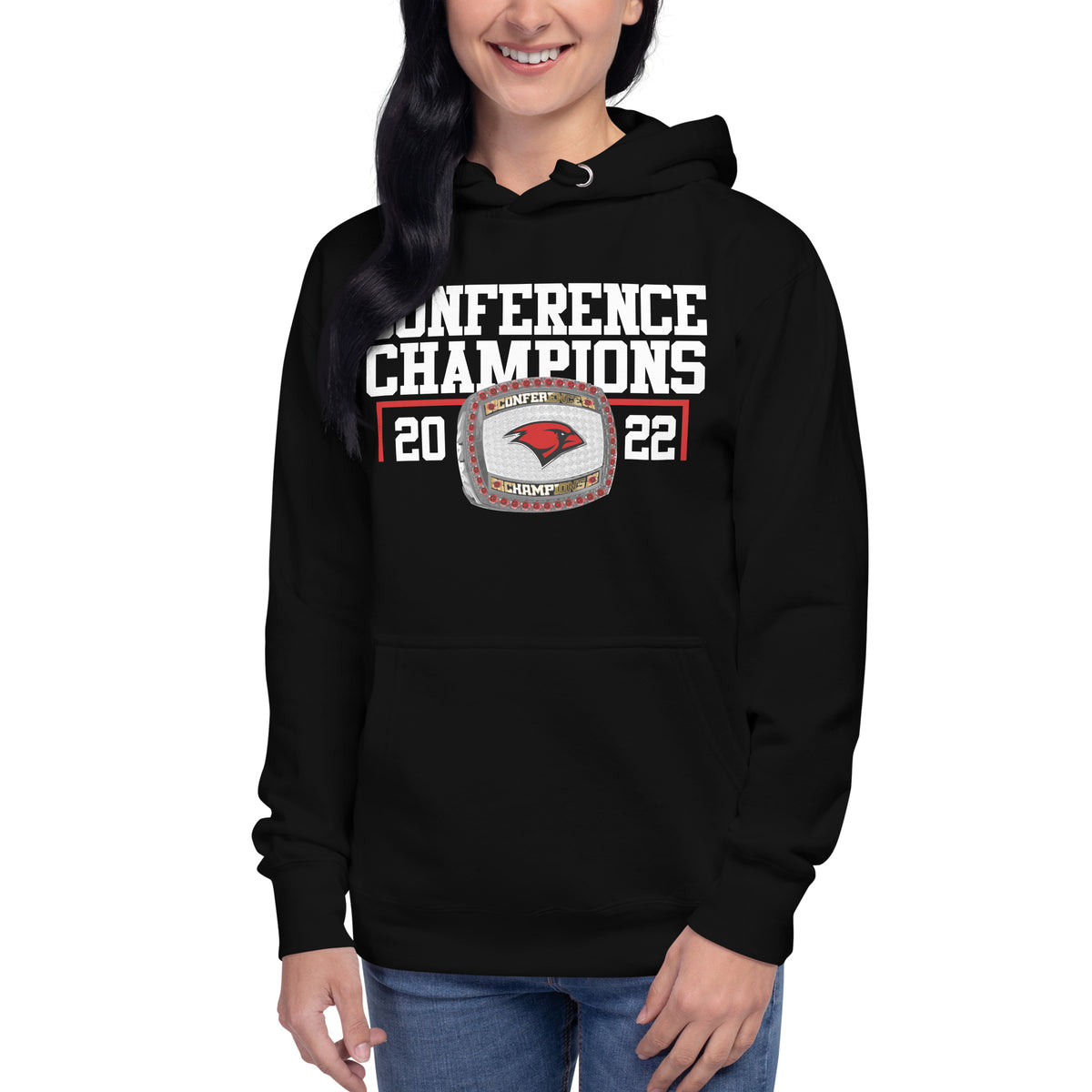 University of the Incarnate Word 2022 Conference Championship Ring  Unisex Hoodie