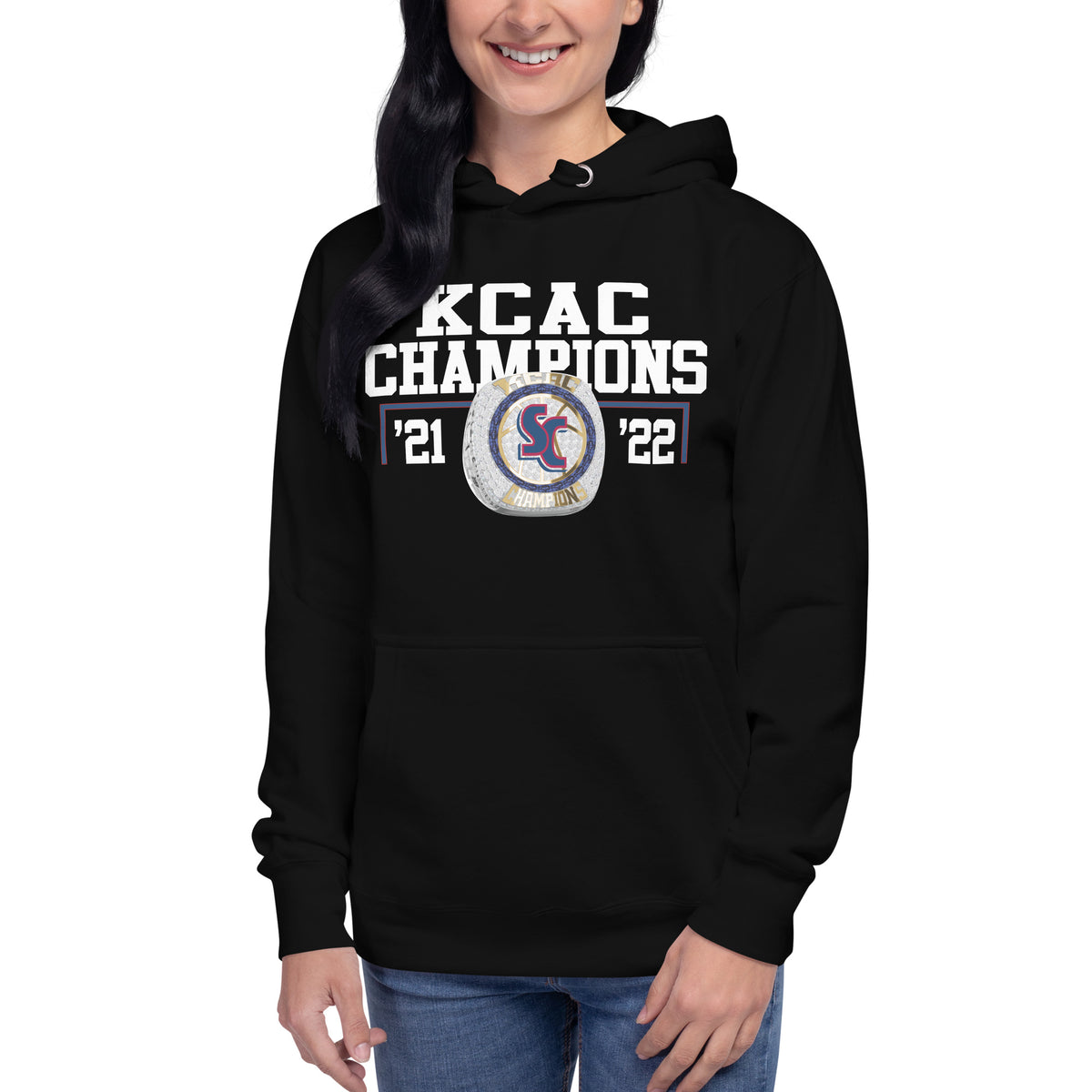 Sterling College ’21 / ’22 KCAC Championship Ring Unisex Hoodie