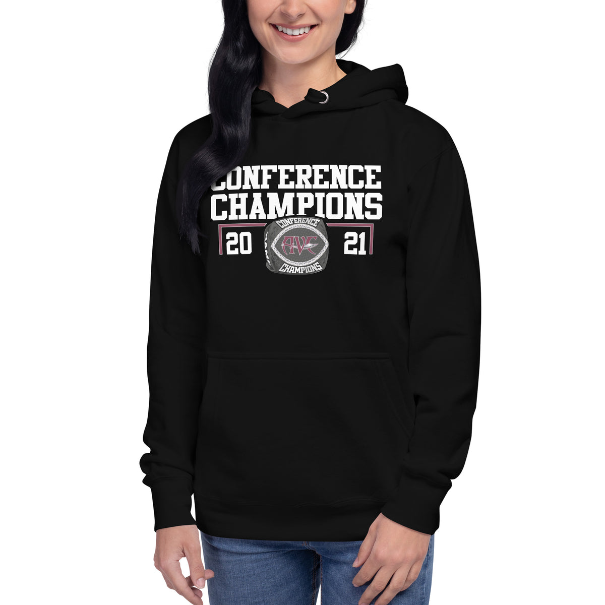 Antelope Valley College 2021 Conference Championship Ring Unisex Hoodie
