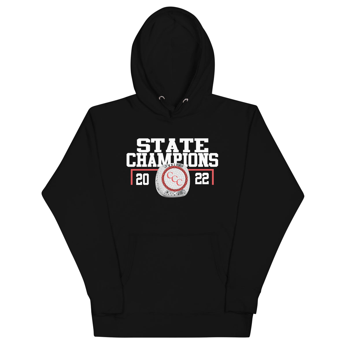Clearwater Central Catholic High School 2022 State Championship Ring Unisex Hoodie