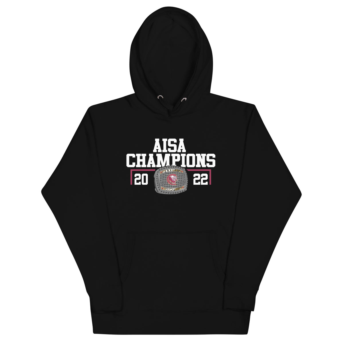 Escambia Academy Track &amp; Field 2022 AISA Championship Ring Unisex Hoodie