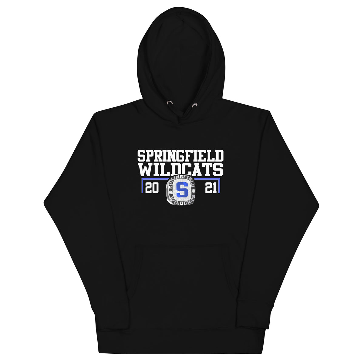 Springfield Wildcats 2021 Football Ring Unisex Hoodie