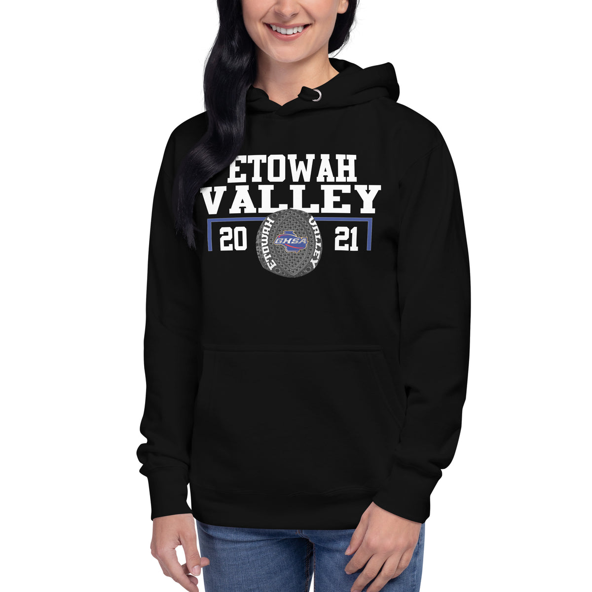 Etowah Valley Football Association 2021 Ring Unisex Hoodie