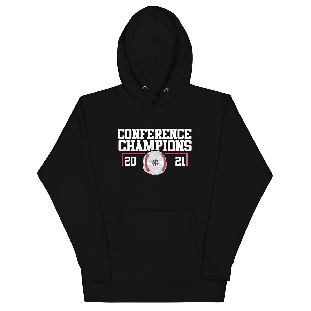 NMMI Football 2021 Conference Championship Ring Unisex Hoodie