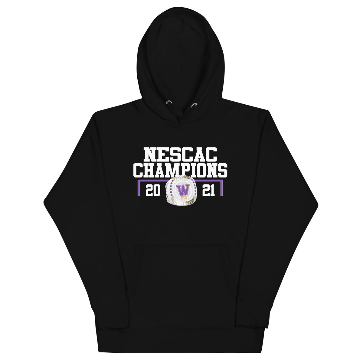 Williams Football 2022 NESCAC Championship Ring Unisex Hoodie