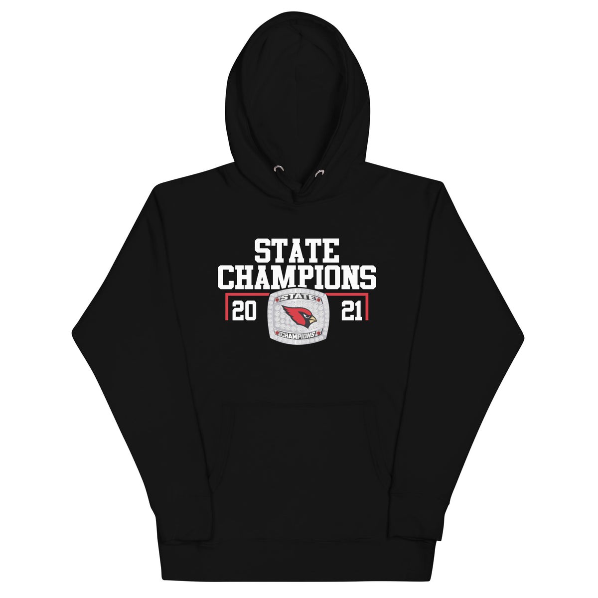 Collinsville High School 2021 State Championship Ring Unisex Hoodie
