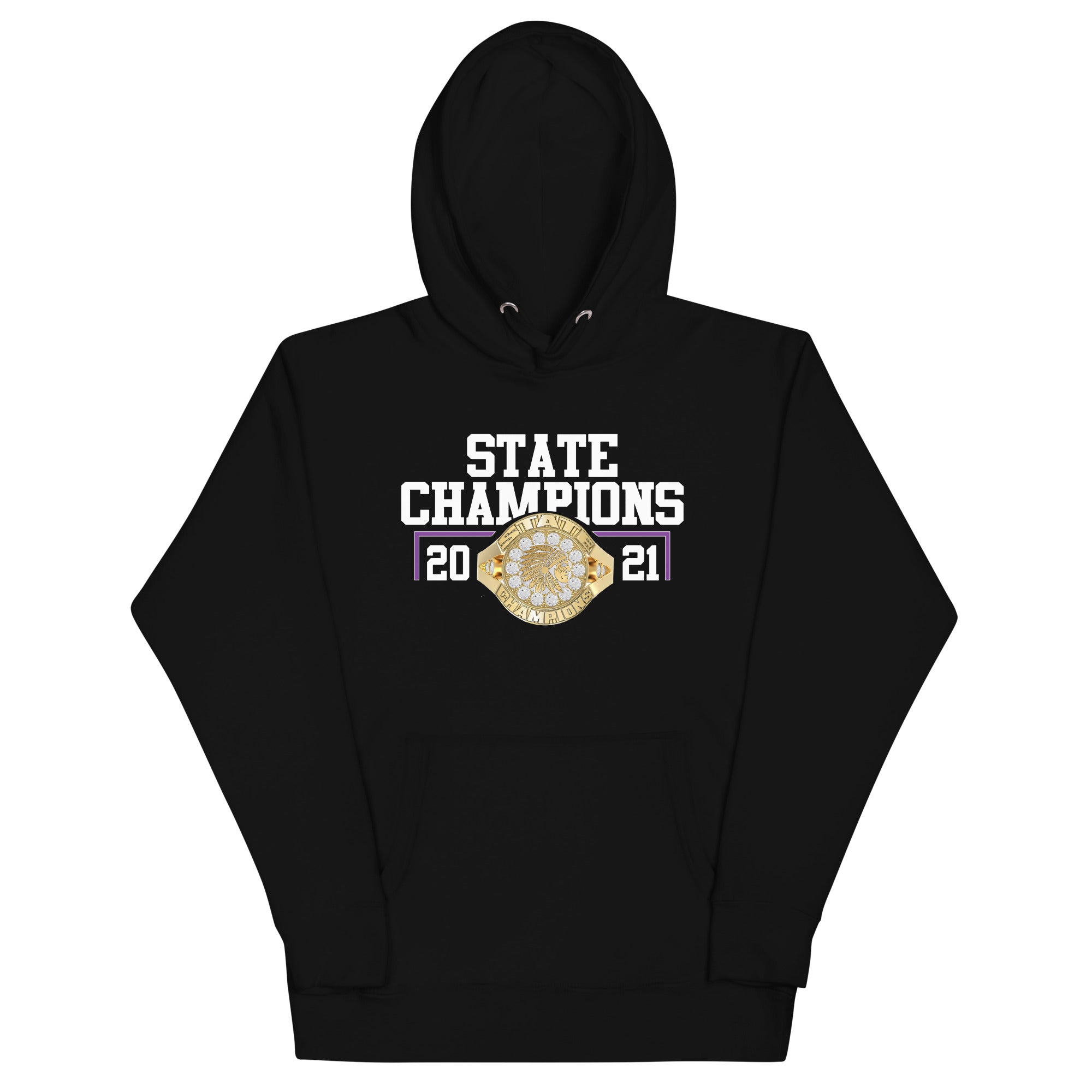 Amite High School Football 2021 State  Fashion Style Ring Unisex Hoodie