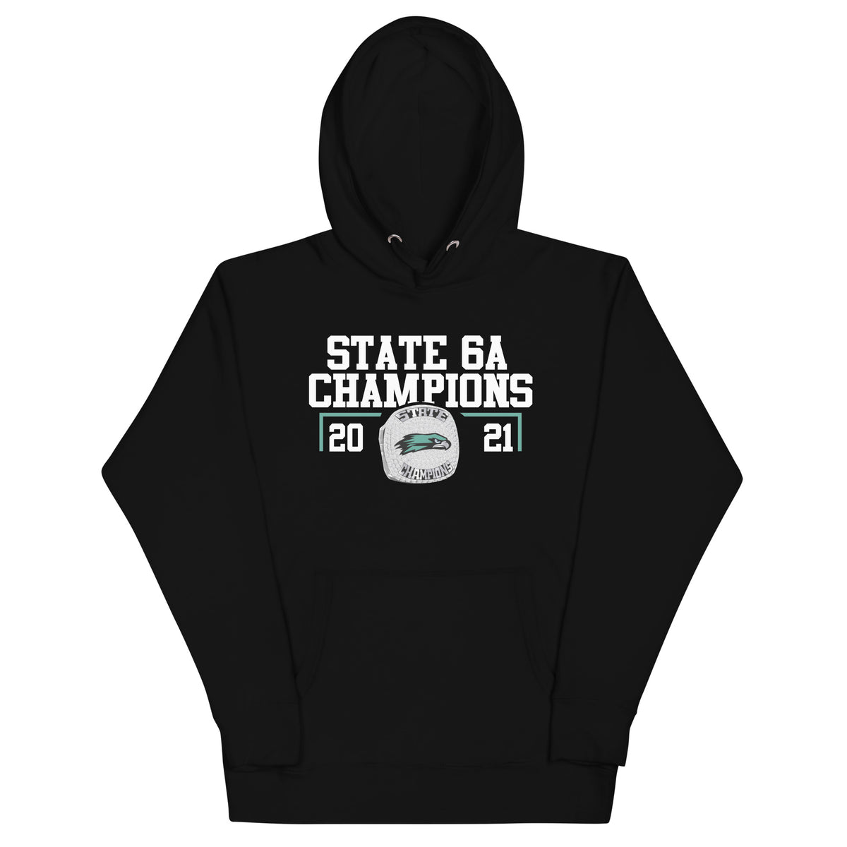 Highland High School Football 2021 State Championship Ring Unisex Hoodie