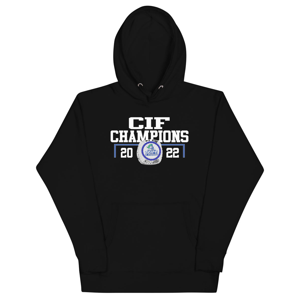 Frederick KC Price III Christian High School CIF Champions Unisex Hoodie