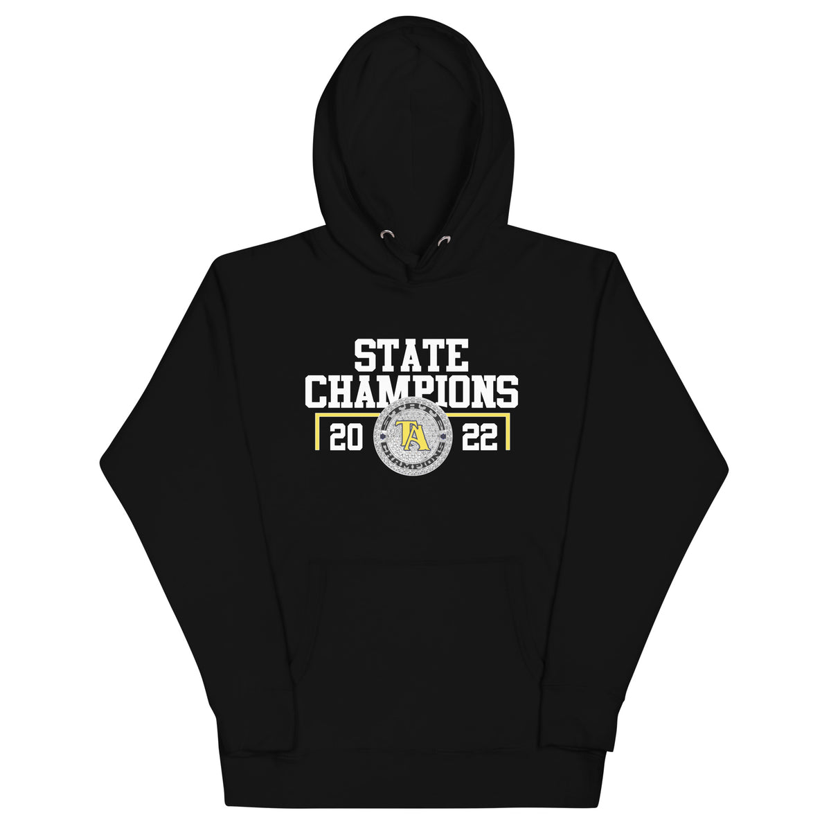 Tuscaloosa Academy Women’s Tennis 2022 State Championship Ring Unisex Hoodie