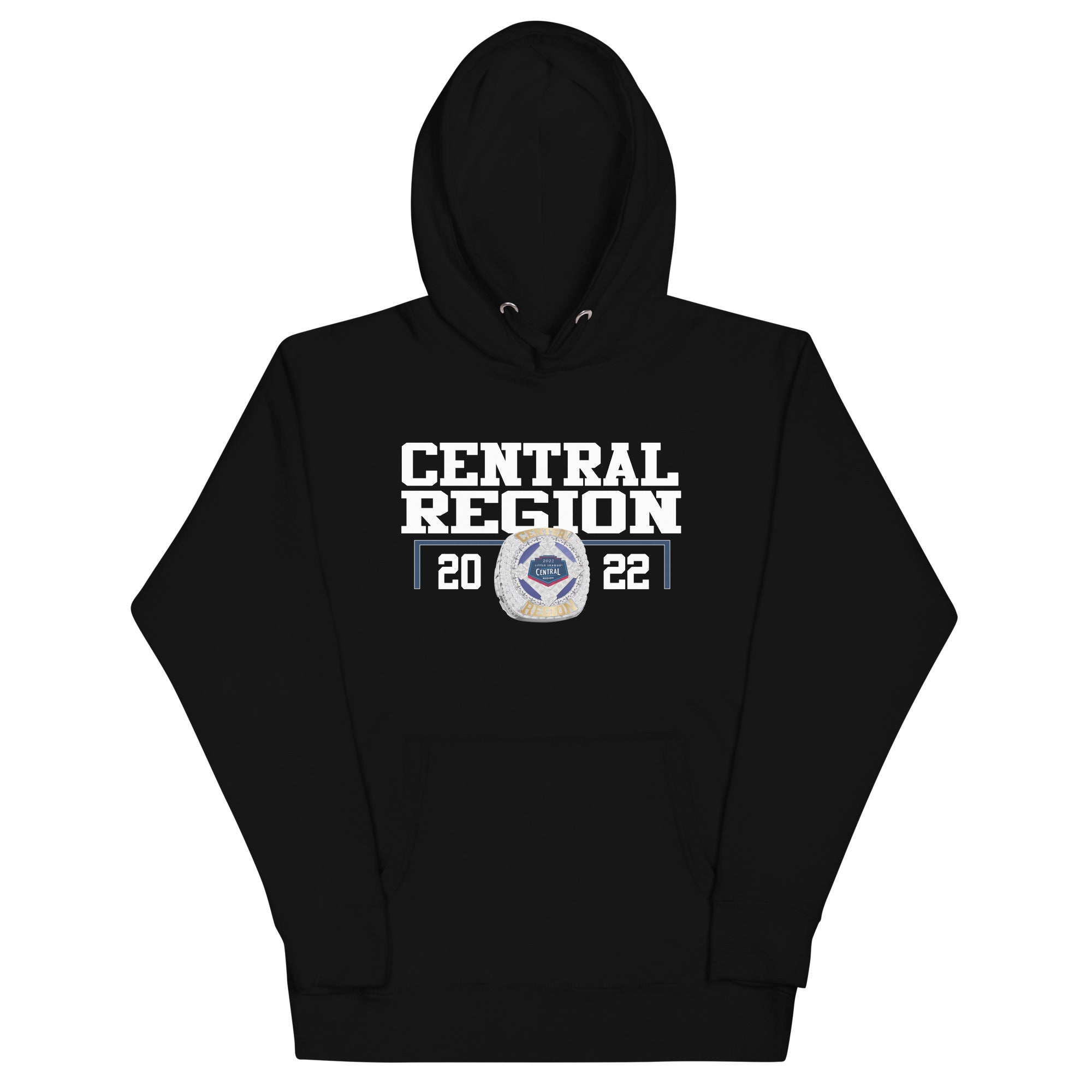 Little League Central Region 2022 Championship Style Ring Unisex Hoodie