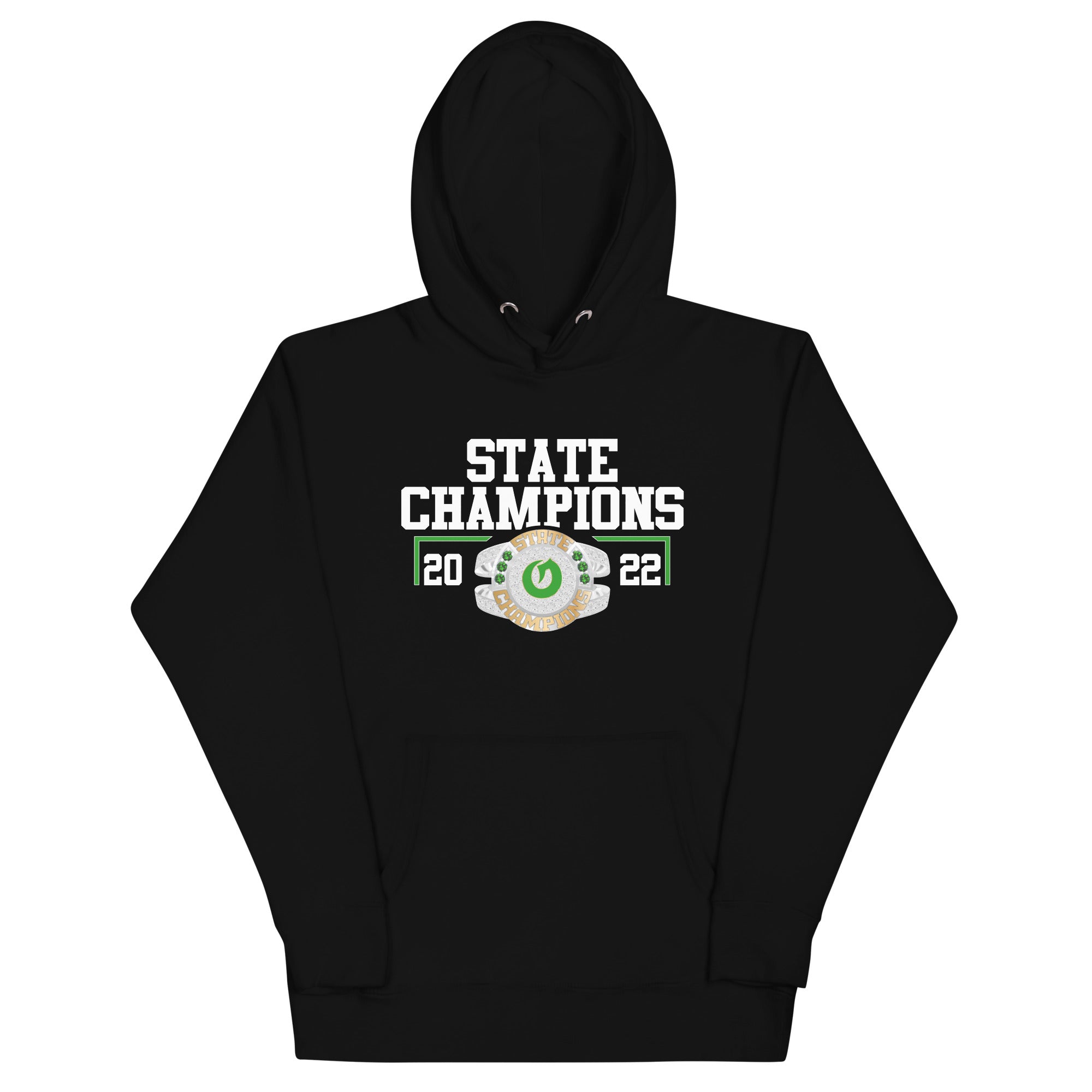 Olympus High School Swimming & Diving 2022 Fashion State Championship Ring Unisex Hoodie