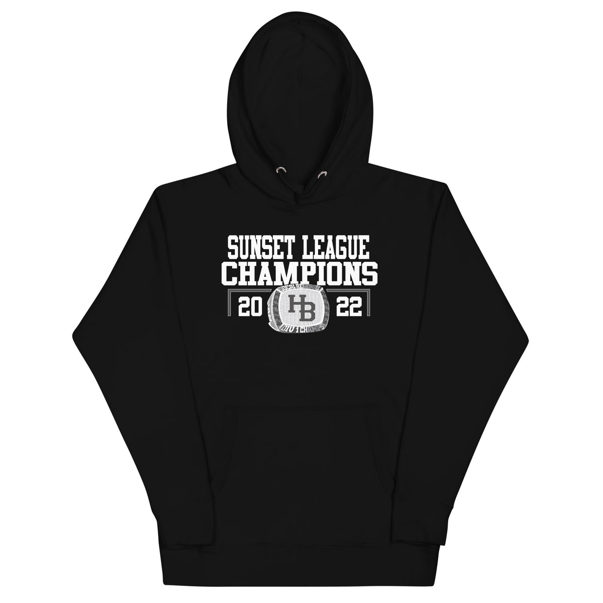 Huntington Beach High School Sunset League Champions Unisex Hoodie
