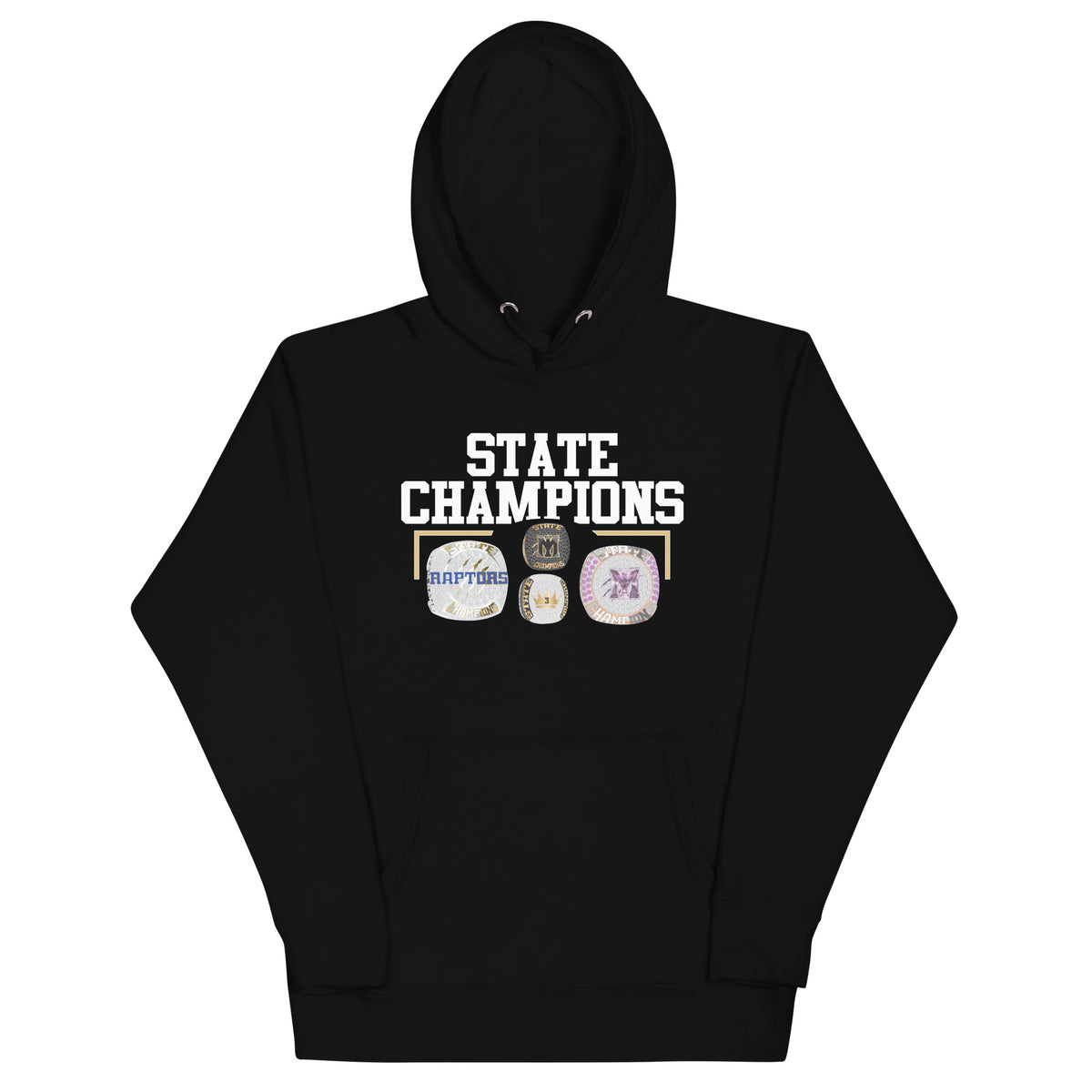 Mountain Island Charter High School 2022 Championship Rings Unisex Hoodie