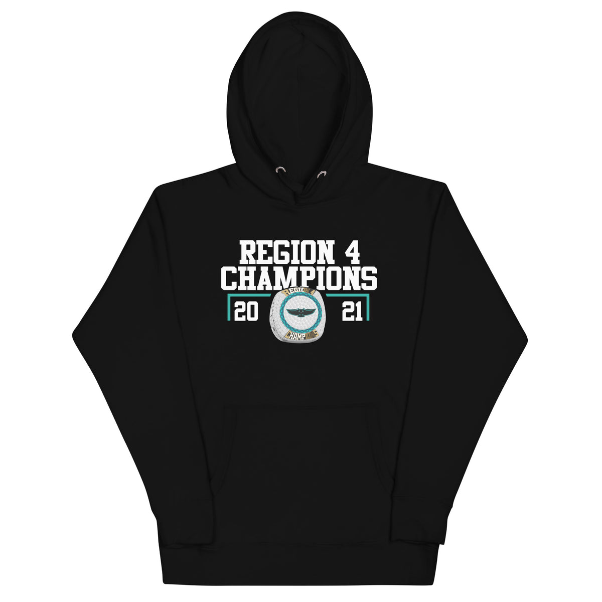 Oaken Community College 2022 Region 4 Championship Ring Unisex Hoodie