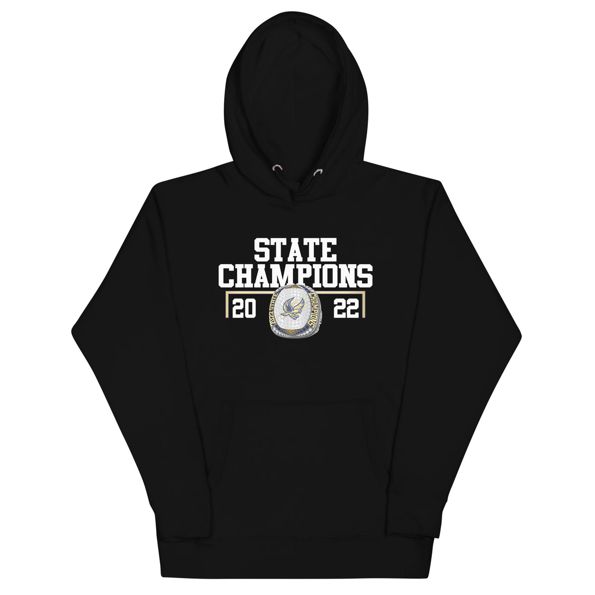 Velma Jackson High School 2022 State Championship Ring Unisex Hoodie