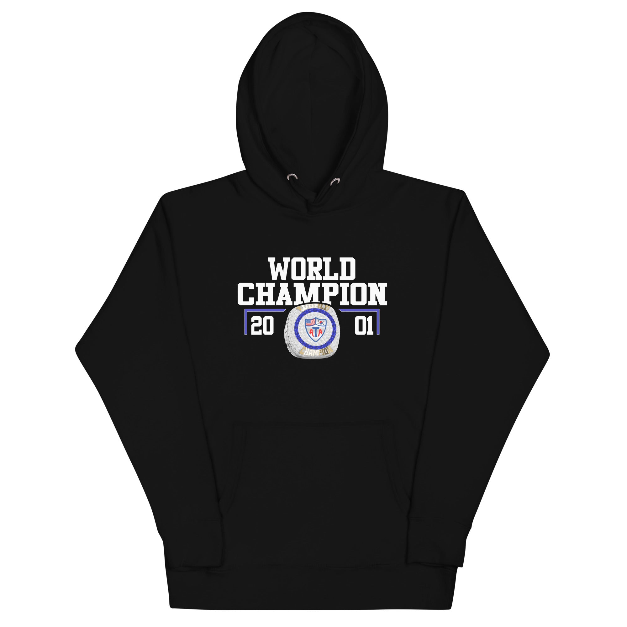 American Taekwondo Association 2001 World Championship Ring Unisex Hoodie