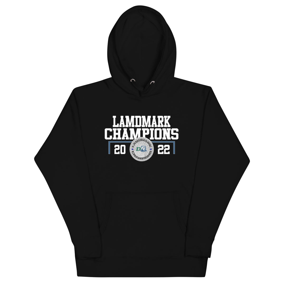 Drew College 2022 Landmark Championship Ring Unisex Hoodie