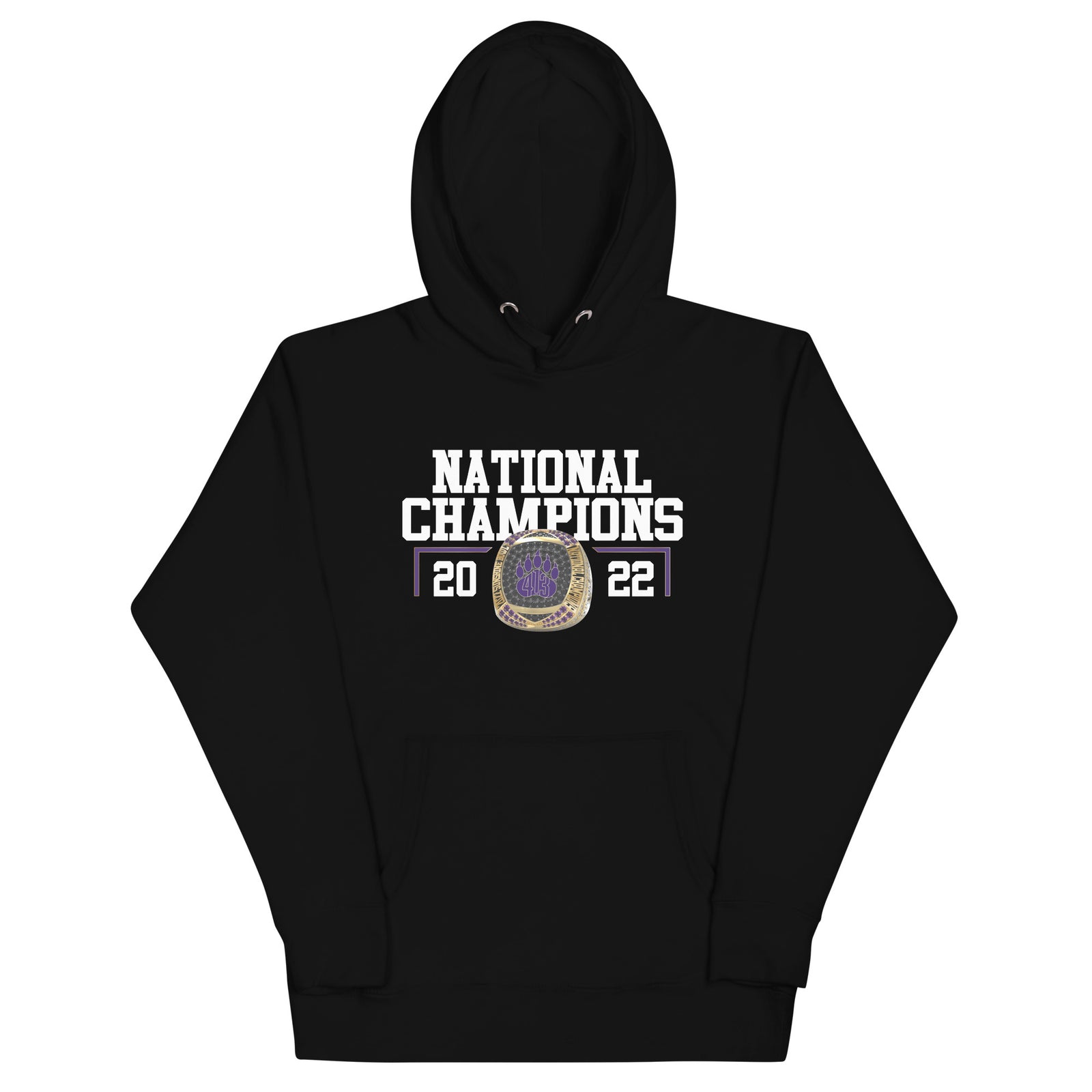 Western Mass Blitzen Bears National Champions Unisex Hoodie