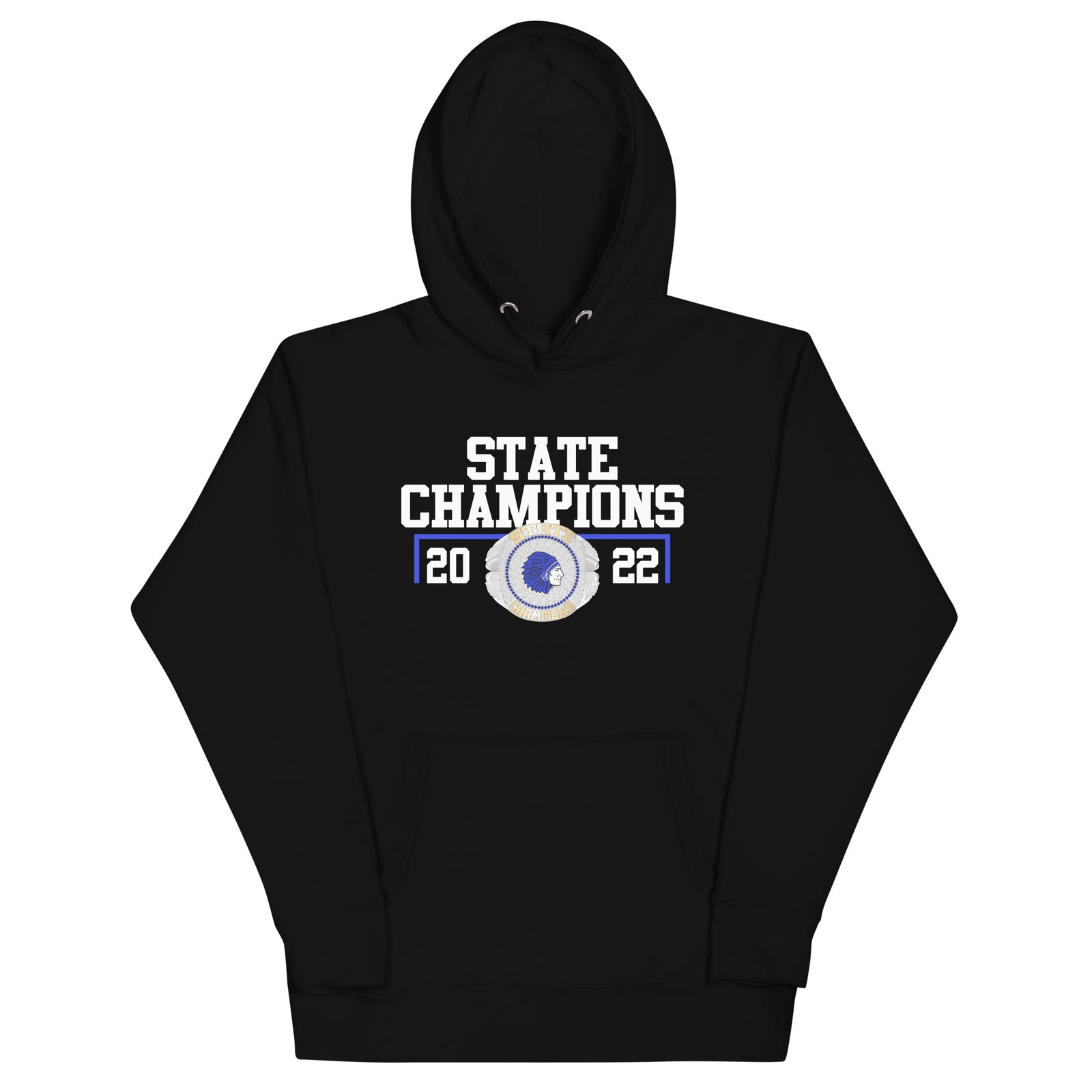 Allegany High School 2022 Fashion State Championship Ring Unisex Hoodie
