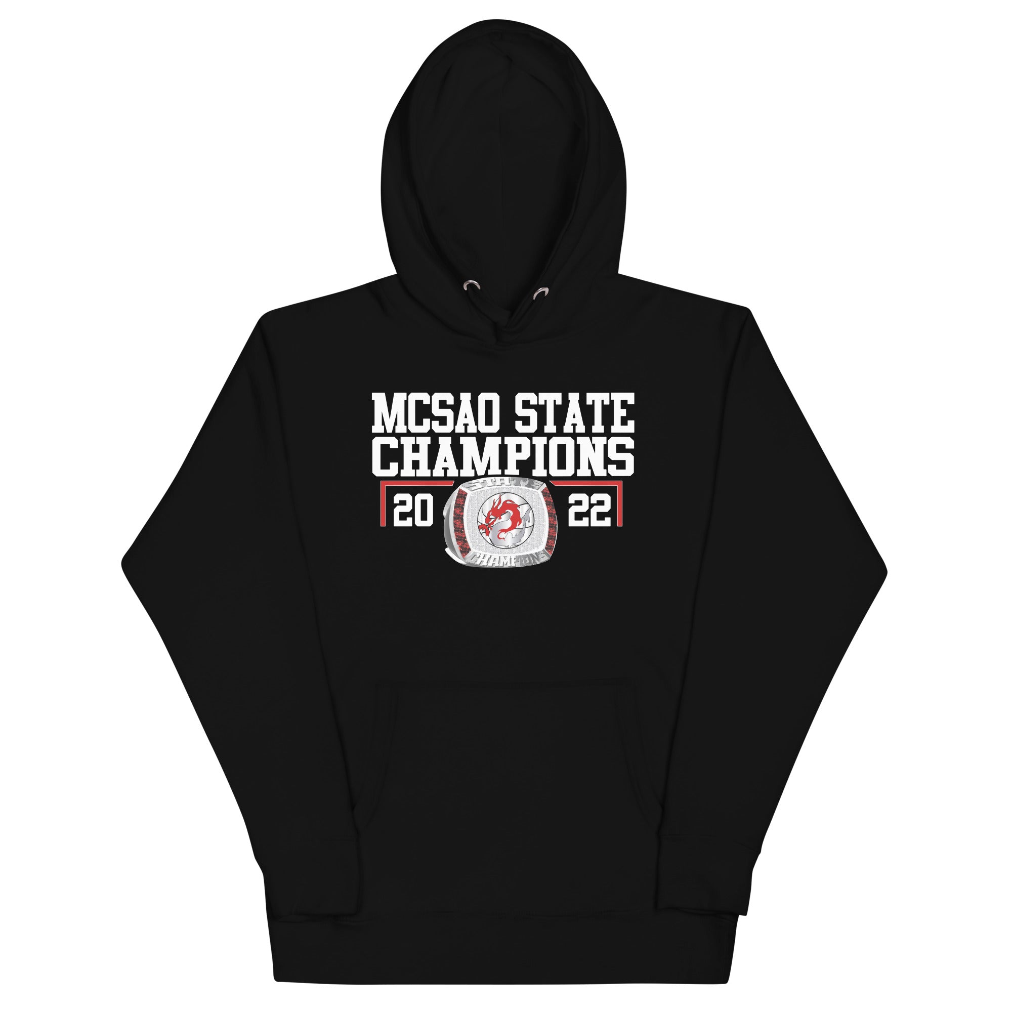 Academy of the Pacific Rim 2022 State Championship Ring Unisex Hoodie