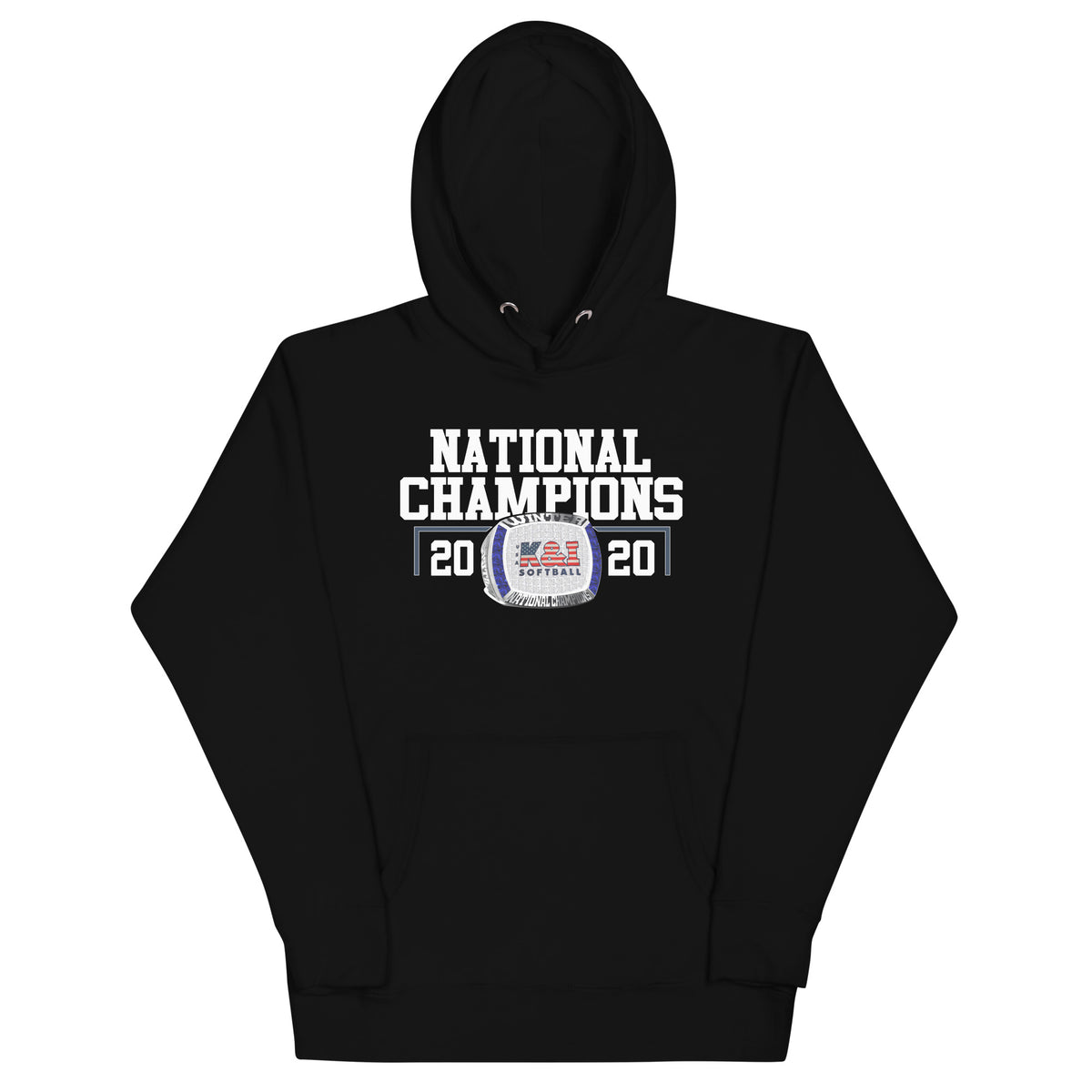 K &amp; I Softball National Champions Unisex Hoodie