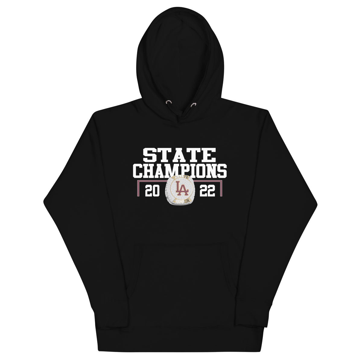 Loyola Academy 2022 State Championship Ring Unisex Hoodie