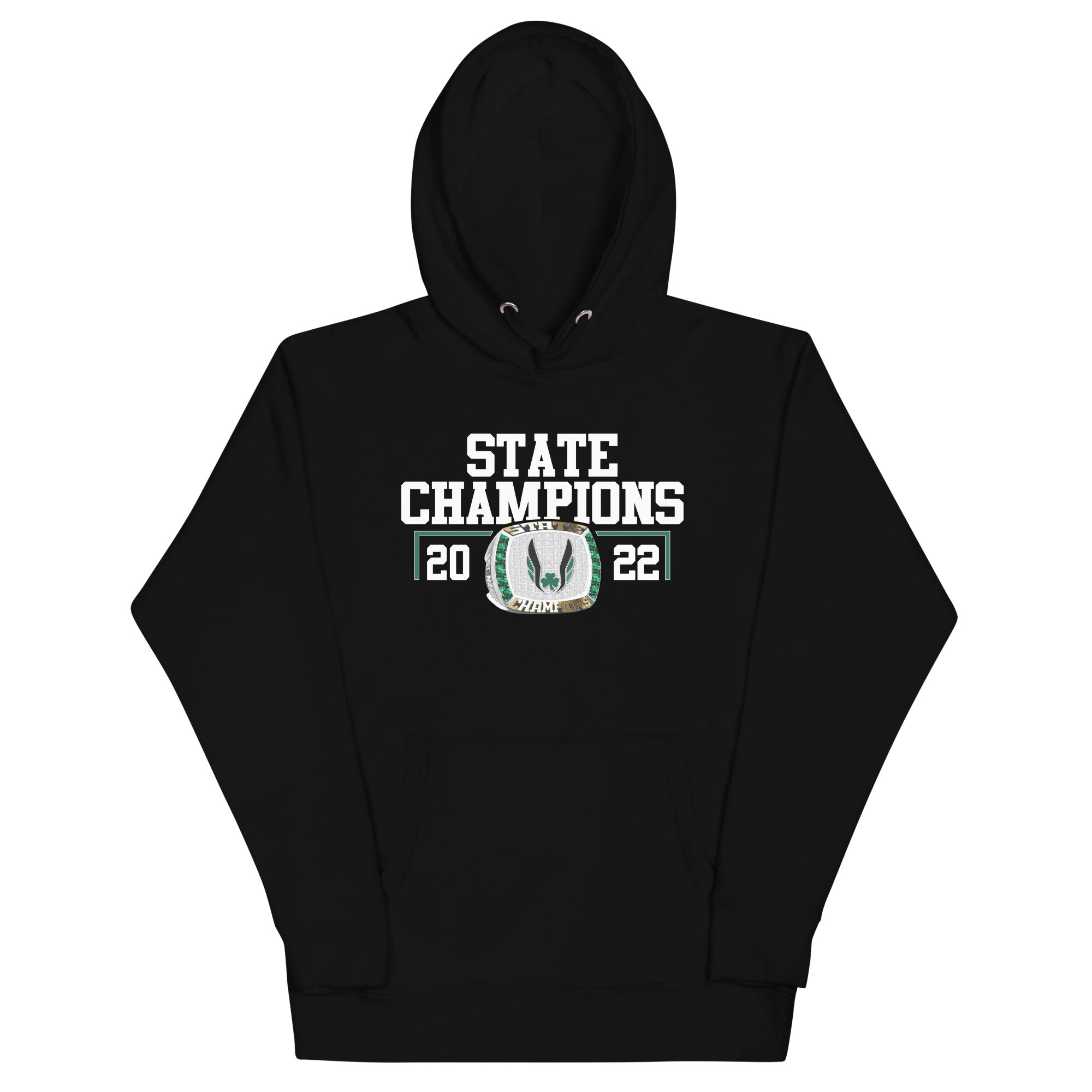 Berrien Springs High School 2022 State Championship Ring Unisex Hoodie