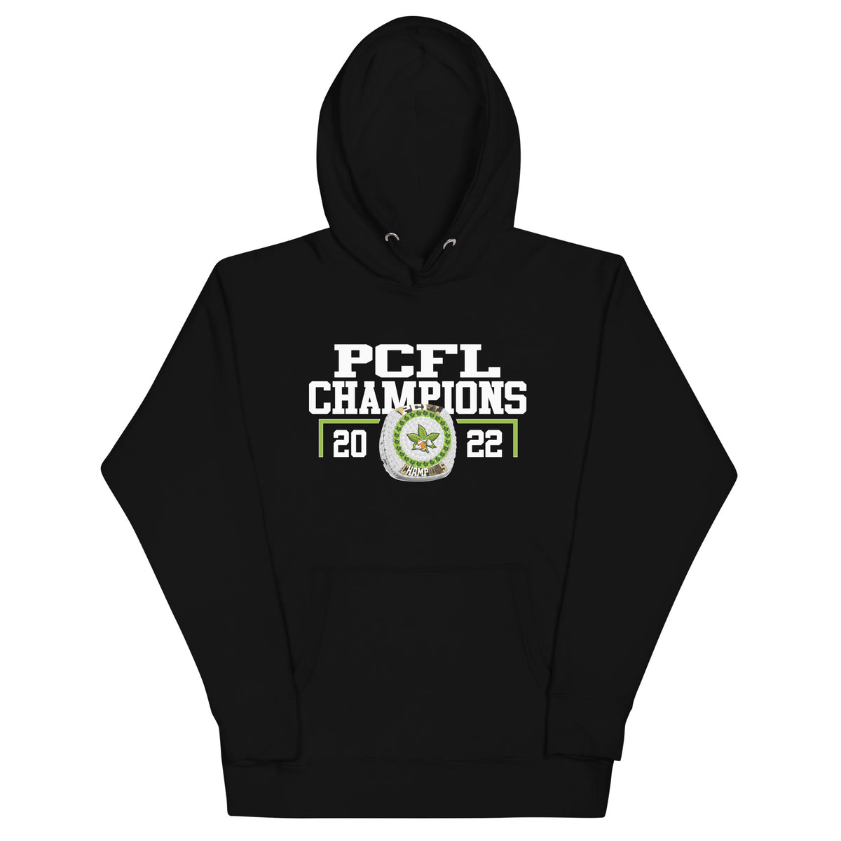 California Buckeyes 2022 PCFL Championship Ring Unisex Hoodie