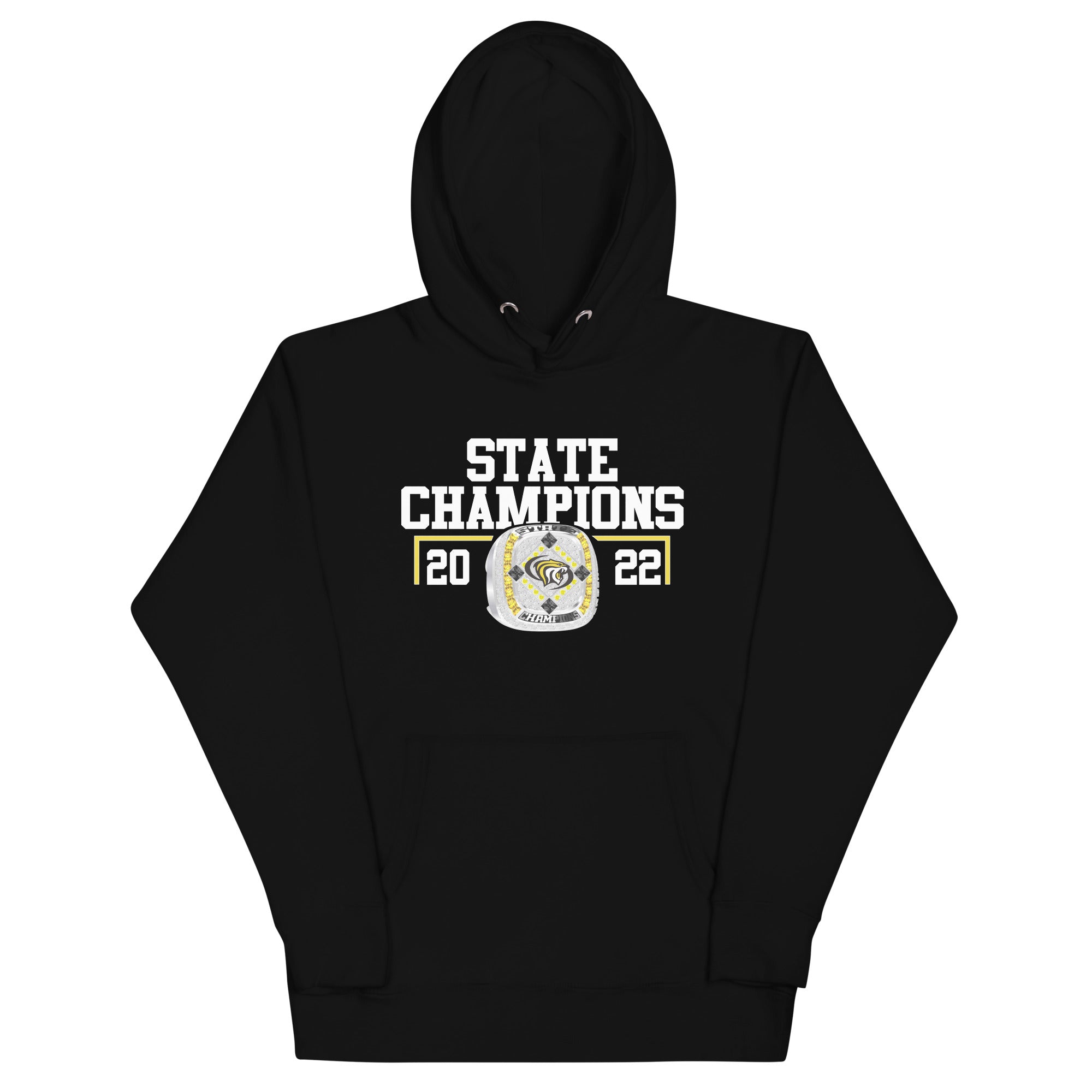 New London CSD 2022 State Championship Ring Unisex Hoodie
