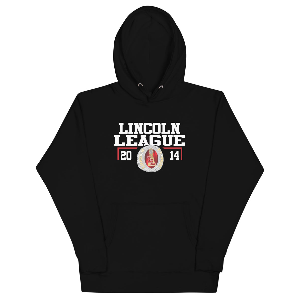 Lincoln League 2014 Championship Ring Unisex Hoodie