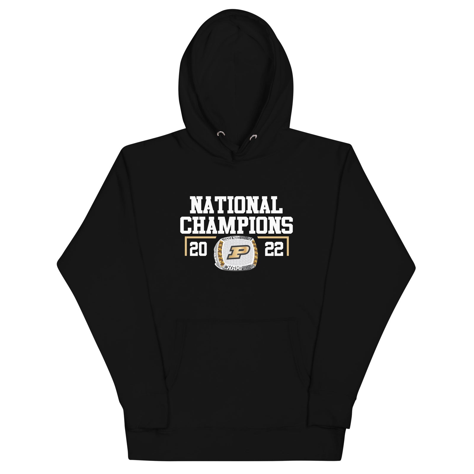 Purdue University Club Basketball National Champions Unisex Hoodie