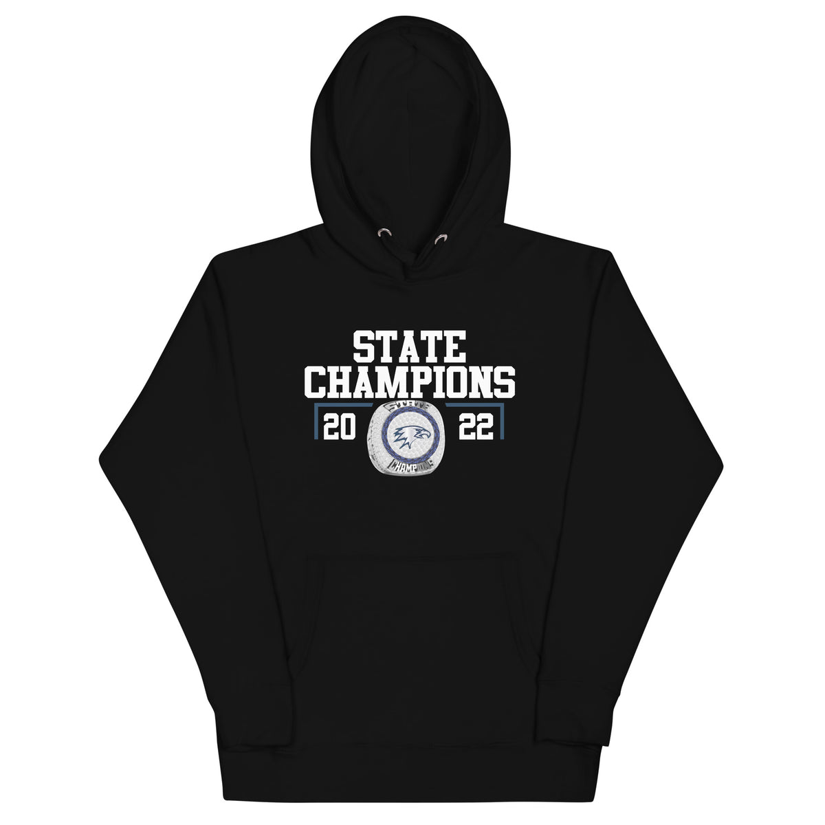 Vista Del Lago High School 2022 State Championship Ring Unisex Hoodie