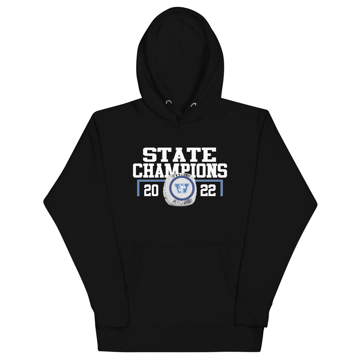 Westminster Christian Academy 2022 State Championship Ring Unisex Hoodie