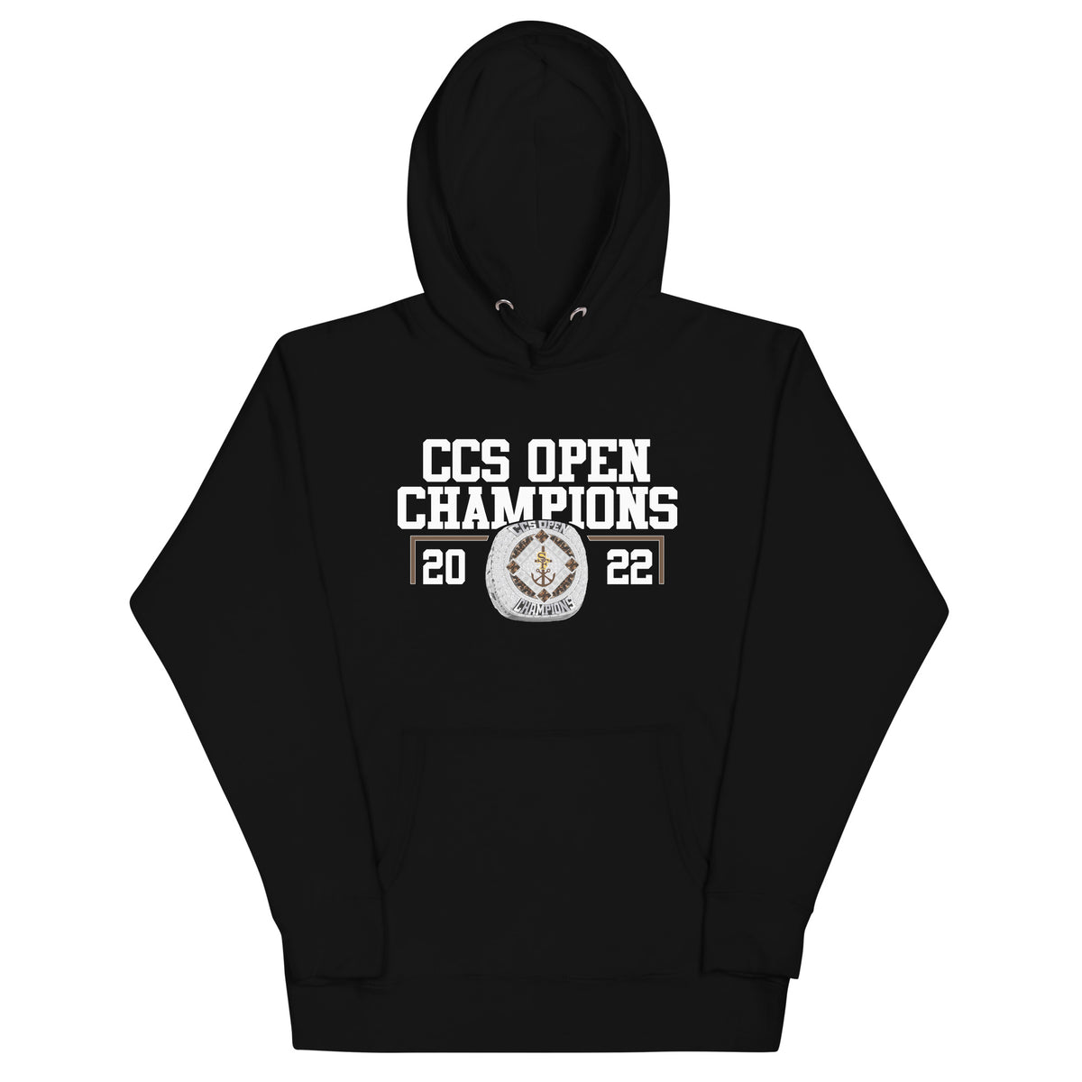 Saint Francis 2022 CCS Open Championship Ring Unisex Hoodie