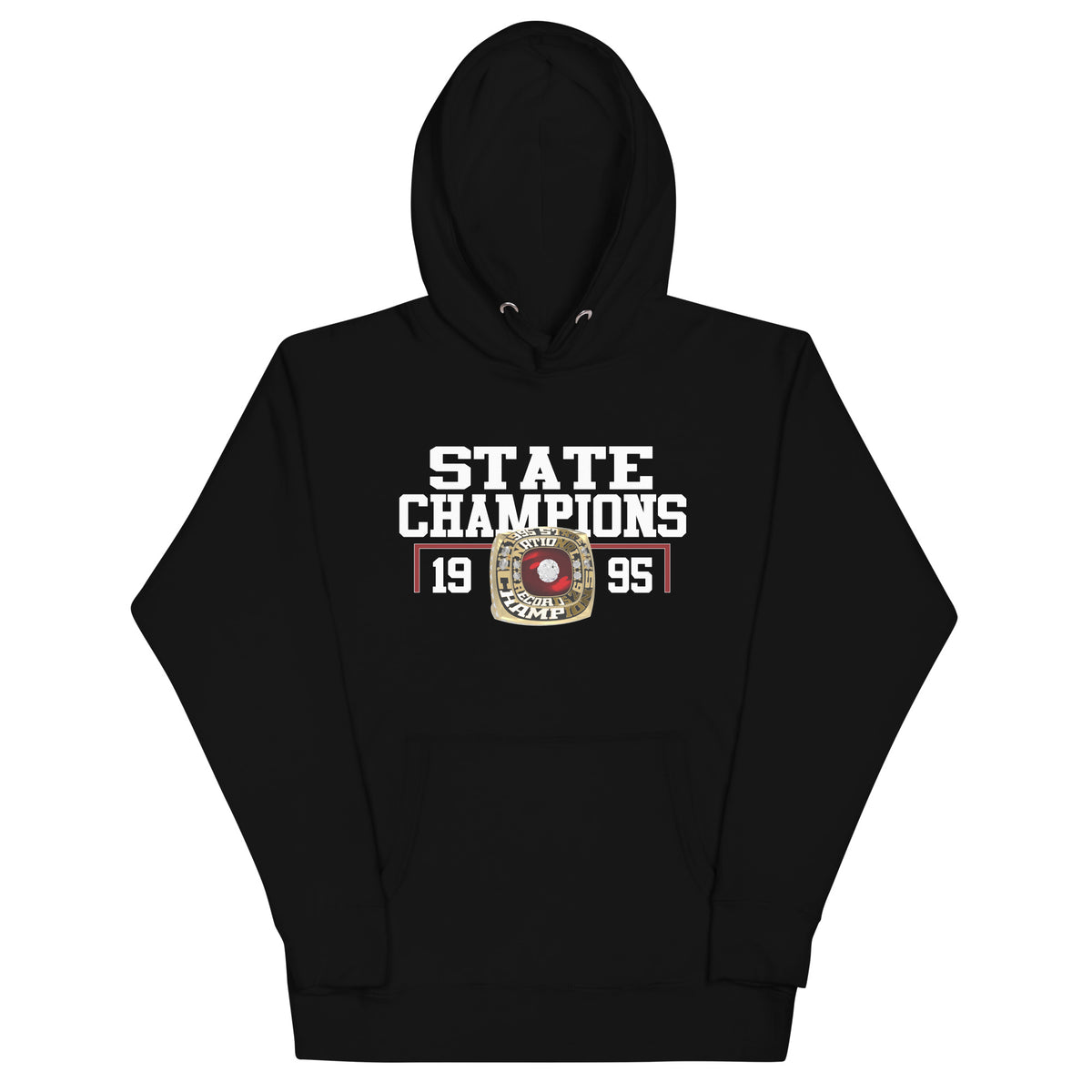 Perry High Schoo 1995 State Championship Ring Unisex Hoodie