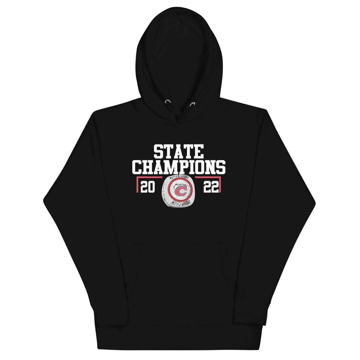New Smyrna Beach High School 2022 State Championship Ring  Unisex Hoodie