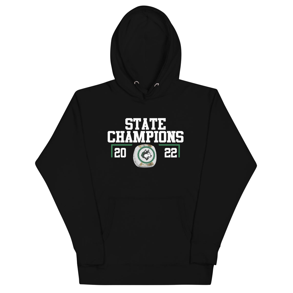New Hampton School 2022 State Championship Ring Unisex Hoodie