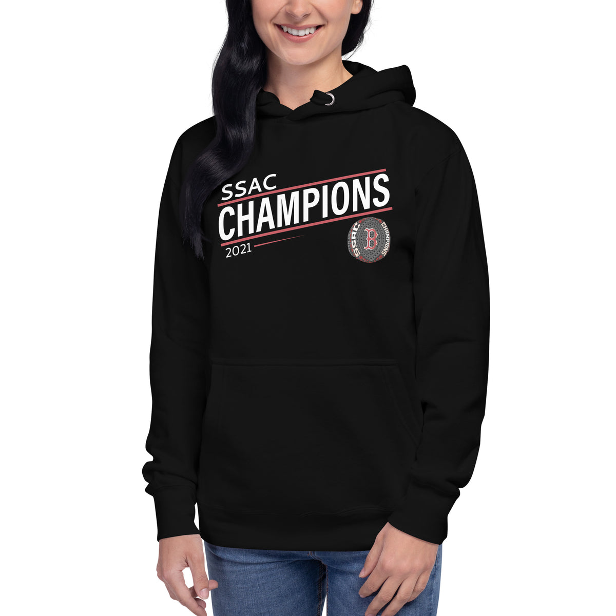 Blountstown High School 2021 SSAC Championship Ring Unisex Hoodie