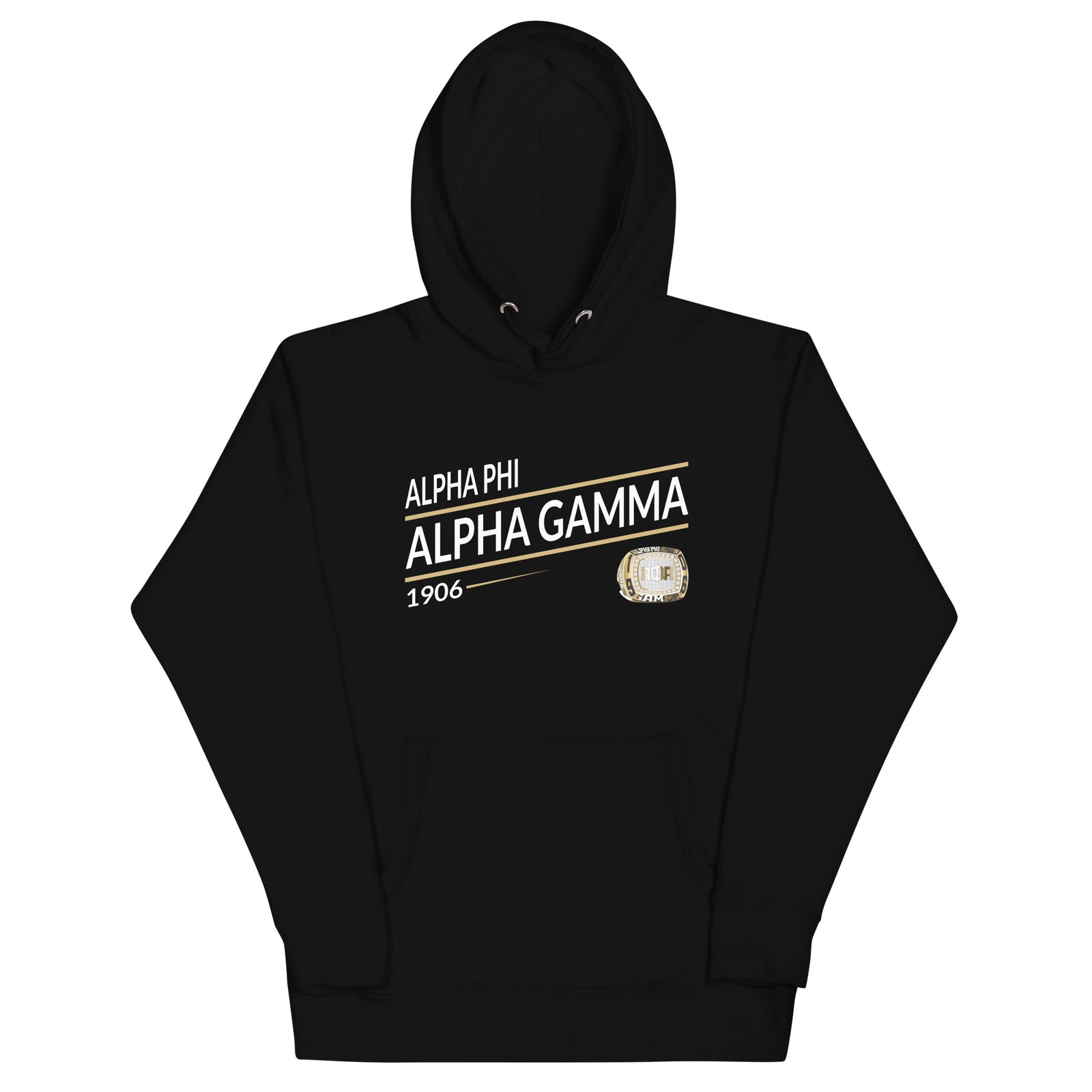 Alpha Phi Alpha 1906 Championship Ring Unisex Hoodie