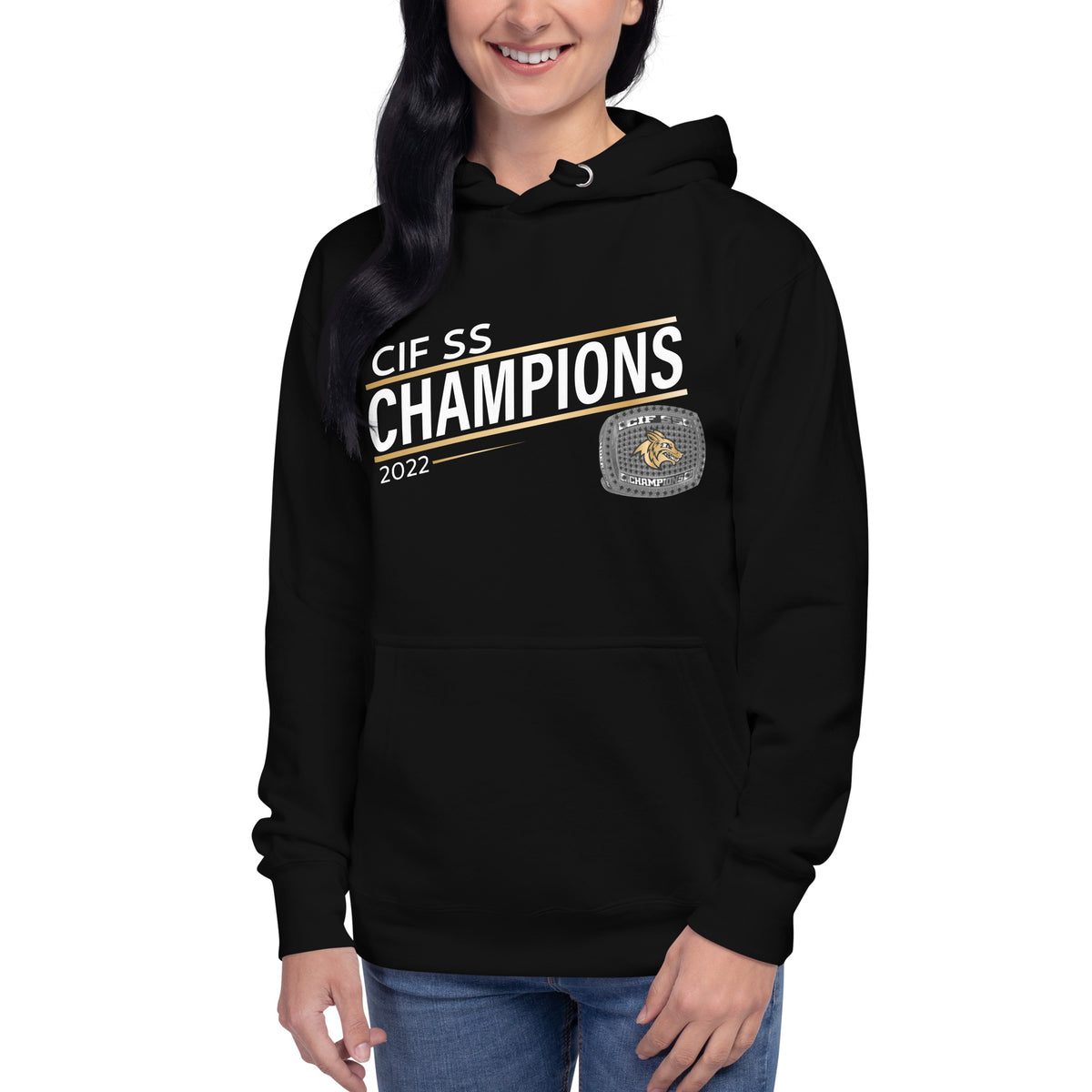 Calabasas High School 2022 CIF SS Championship Ring Unisex Hoodie