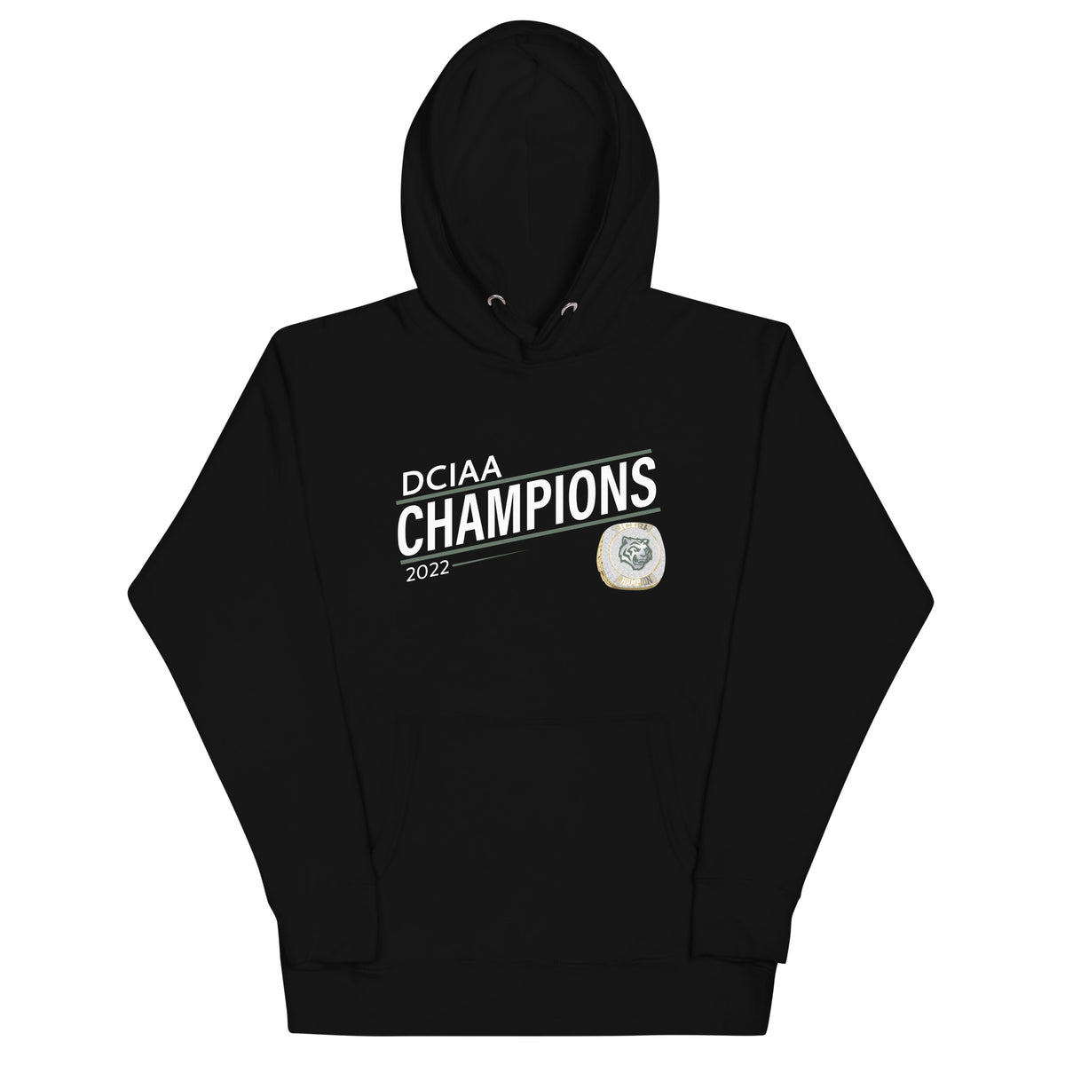 Jackson-Reed High School 2022 DCIAA Championship Ring Unisex Hoodie