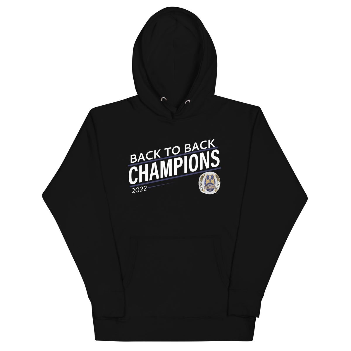Long Island Eagles Back-To-Back Champions Unisex Hoodie