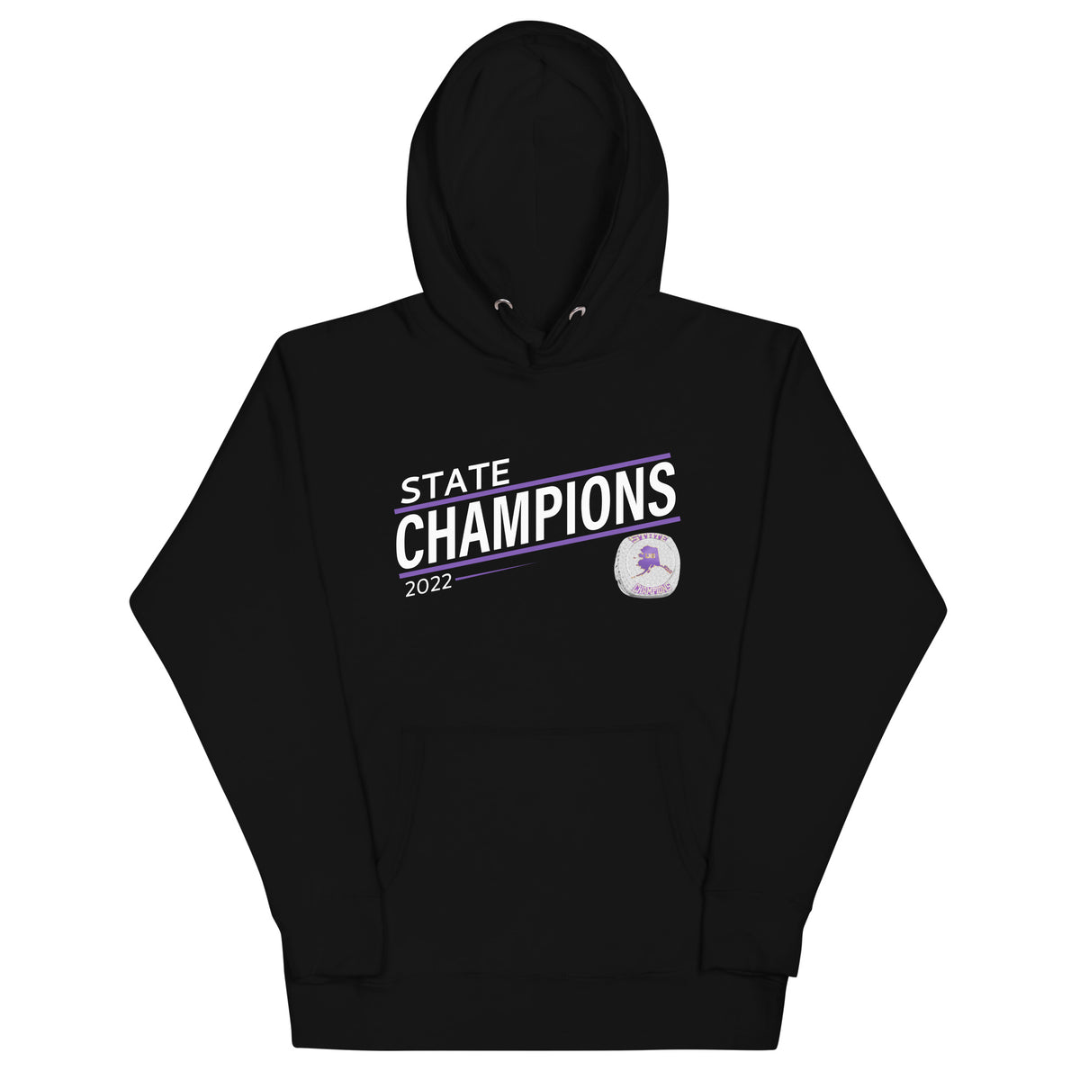 Lathrop High School 2022 State Championship Ring Unisex Hoodie