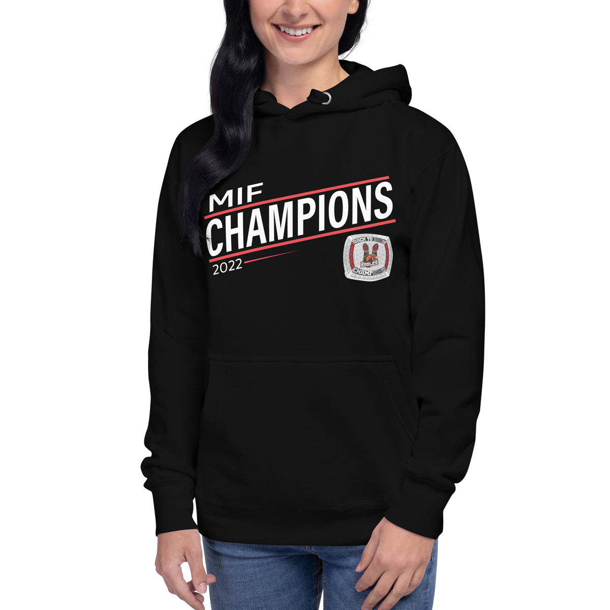 Maryland Eagles 2022 MIF Championship Ring Unisex Hoodie