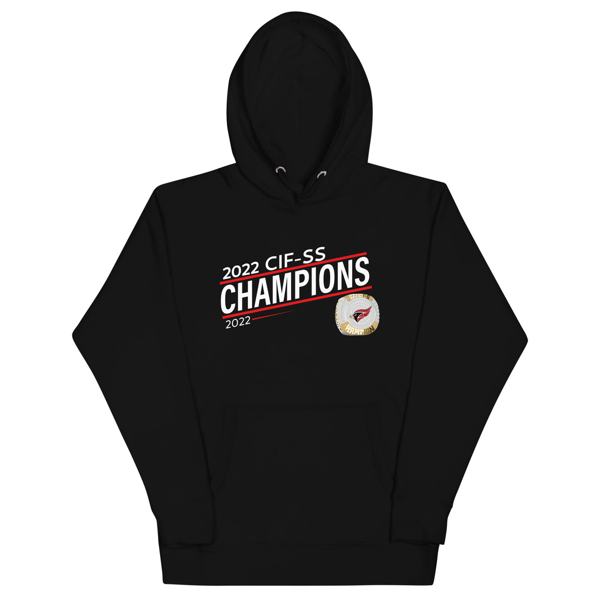 Lawndale High School 2022 CIF-SS Championship Ring Unisex Hoodie