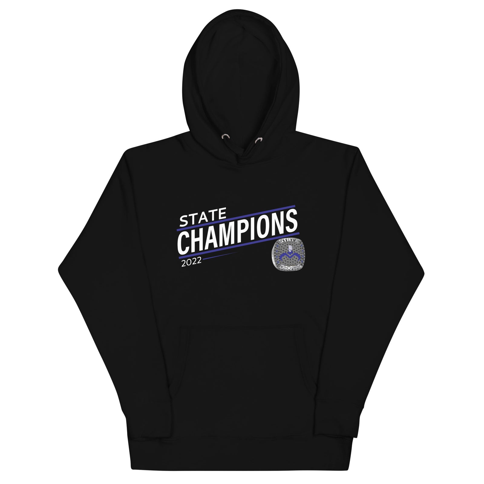 Moanaluau High School 2022 State Championship Ring Unisex Hoodie
