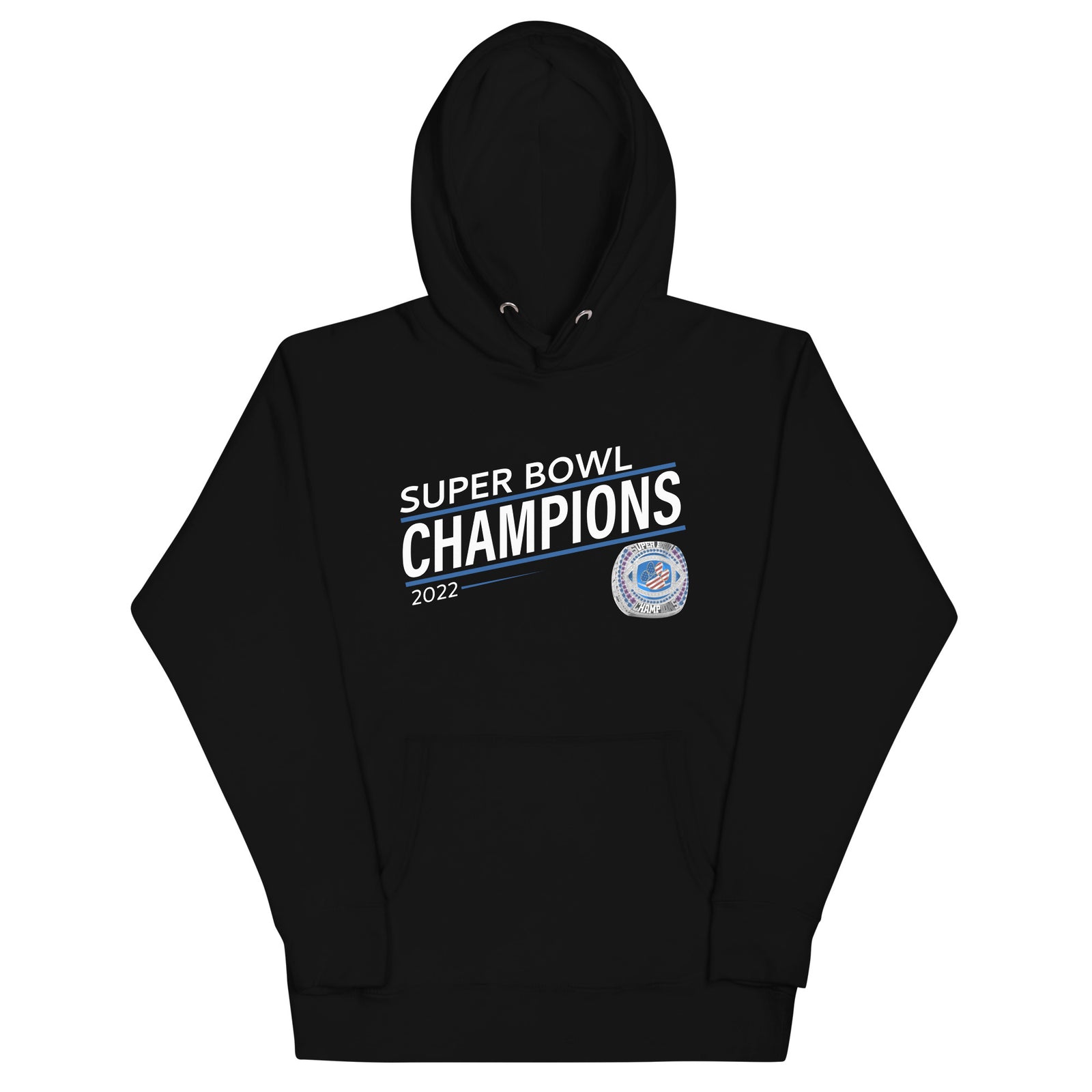 Wilmington Bobcats 2022 Super Bowl Championship Ring Unisex Hoodie