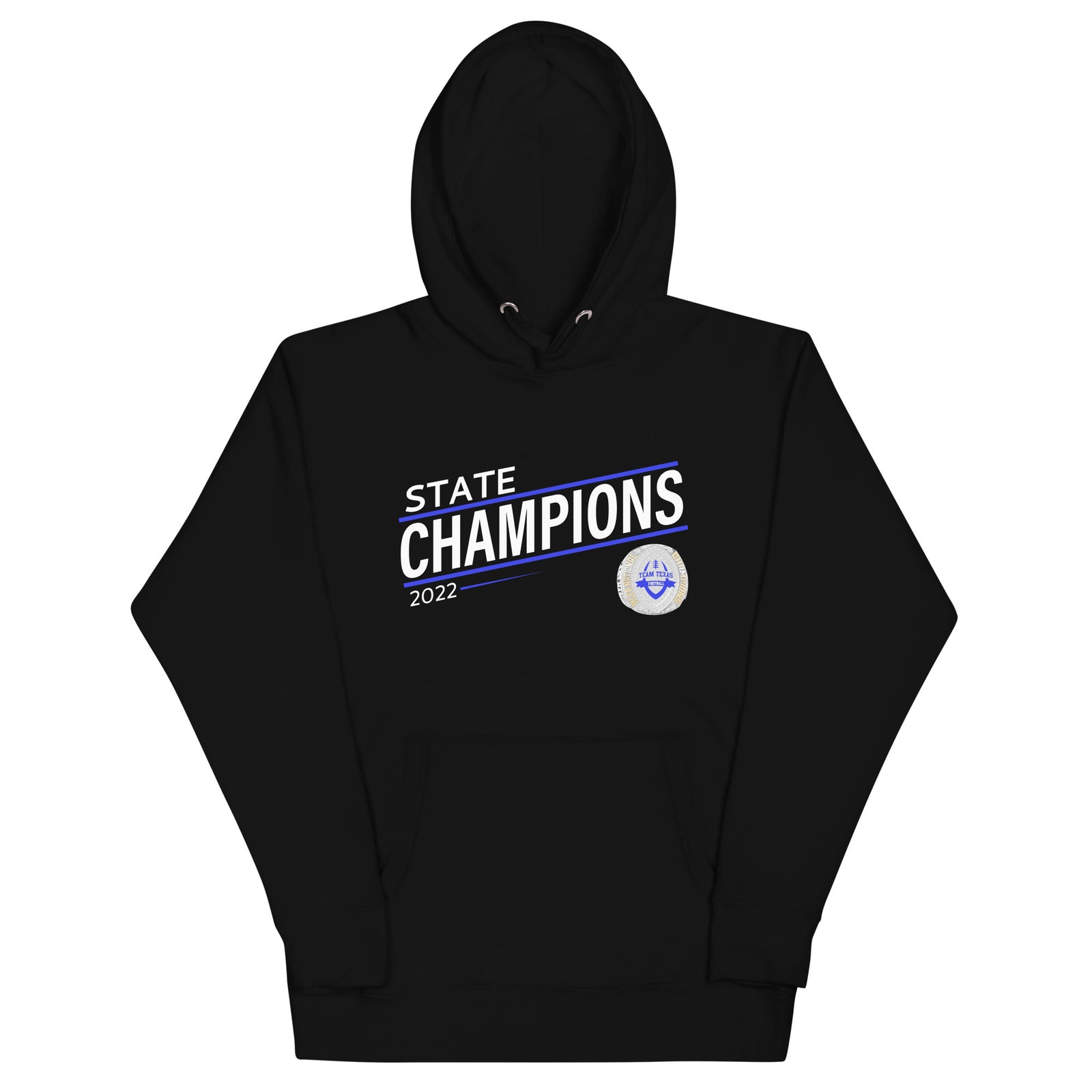 Texas United Football Association 2022 MLFA Championship Ring Unisex Hoodie