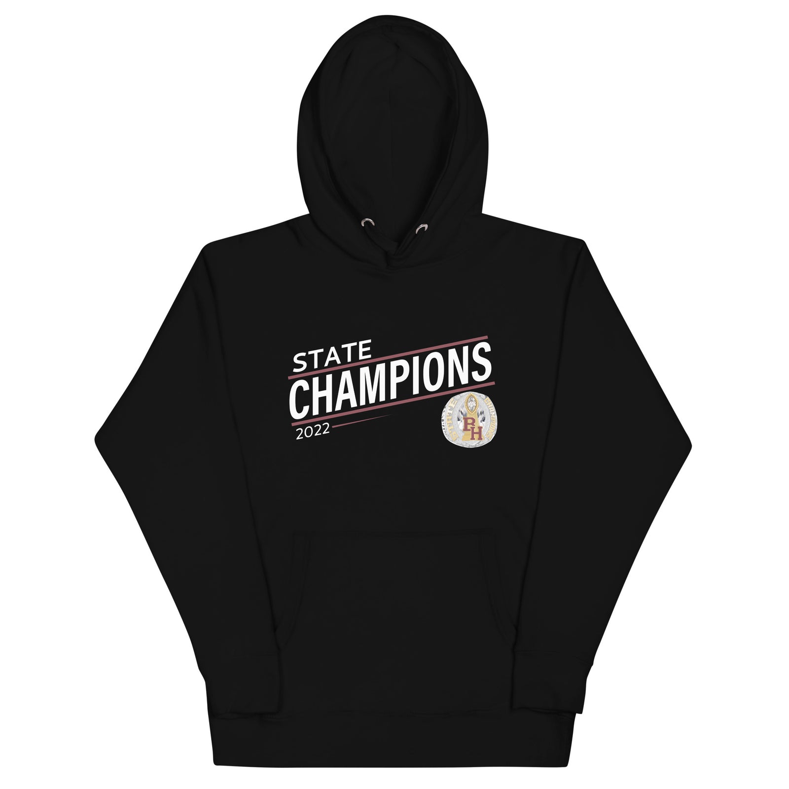 Big Horn High School 2022 State Championship Ring Unisex Hoodie